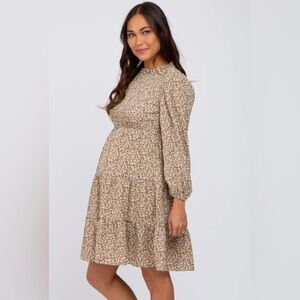 Pinkblush Long Sleeve Floral Dress